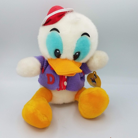 Disney Other - Donald Duck Tokyo Disneyland Plush Purple Red Sweater With Tags